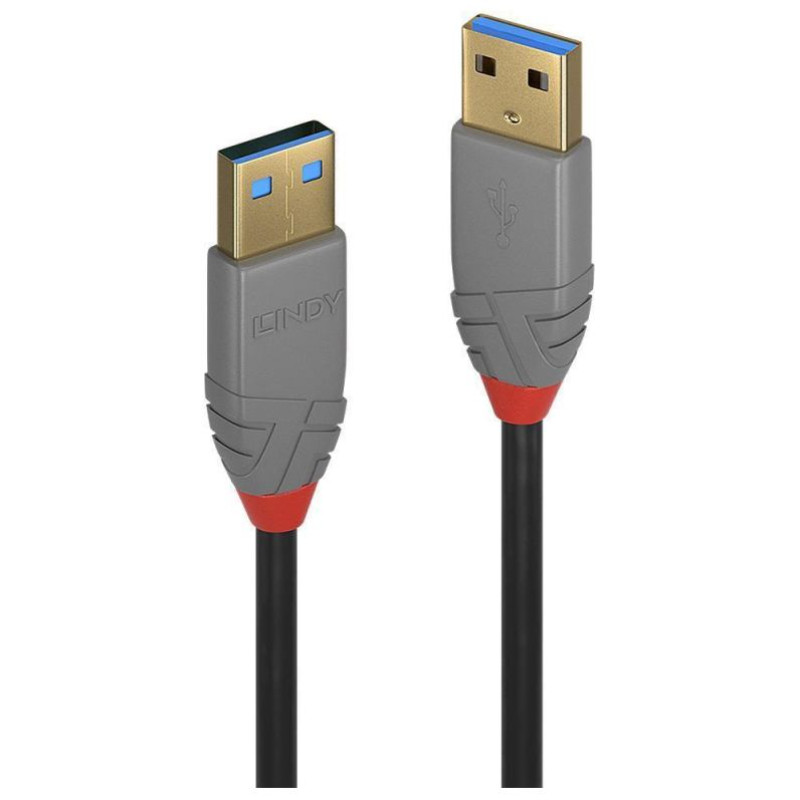 Lindy CABLE USB3.2 TYPE A 5M/ANTHRA 36754 LINDY