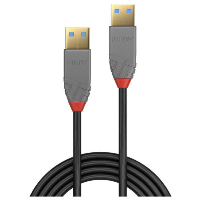 Lindy CABLE USB3.2 TYPE A 5M/ANTHRA 36754 LINDY