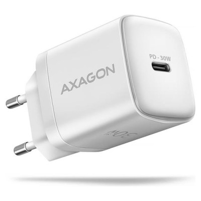 Axagon ACU-PD30W wall charger 1x QC3.0/AFC/FCP/PD type-C, 30W, white