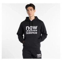 New Balance Sport Graphic Fleece Hoodie BK M MT51941BK (L)