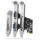 Axagon NET CARD PCIE 250KBPS/SP&LP PCEA-PSN AXAGON