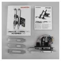 Axagon NET CARD PCIE 250KBPS/SP&LP PCEA-PSN AXAGON