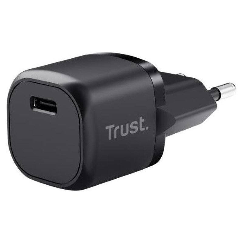 Trust MOBILE CHARGER WALL MAXO 20W/USB-C BLACK 25174 TRUST