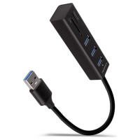 Axagon I/O HUB USB3.2 3P SD/MICROSD/0.2M HMA-CR3A AXAGON