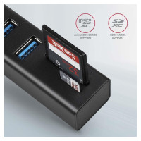 Axagon I/O HUB USB3.2 3P SD/MICROSD/0.2M HMA-CR3A AXAGON