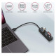 Axagon I/O HUB USB3.2 3P SD/MICROSD/0.2M HMA-CR3A AXAGON