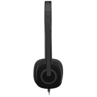 Logitech HEADSET STEREO H151/BLACK 981-000589 LOGITECH