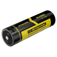 Nitecore BATTERY RECH. LI-ION 3.6V/NL2150RX(5000MAH) NITECORE