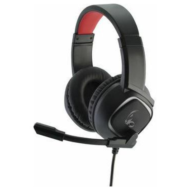 Mediarange HEADSET GAMING GS301/BLACK/RED MRGS301 MEDIARANGE