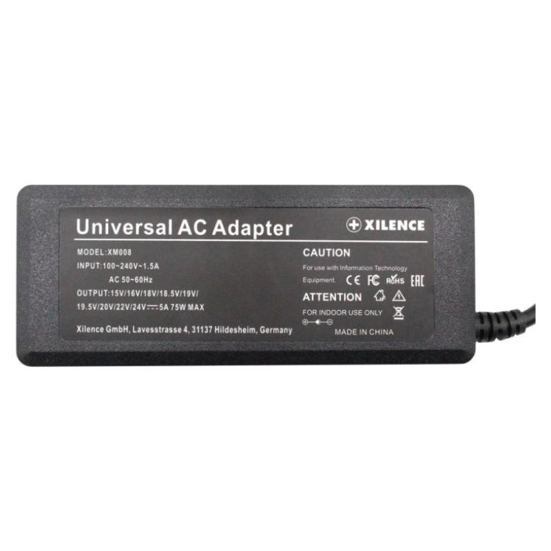 Xilence NB ACC AC ADAPTER UNIV. 75W/XM008 XILENCE