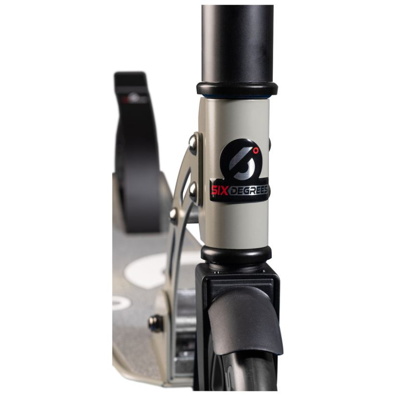 Six Degrees Scooter skrejritenis 205 mm, pelēks - AU 589