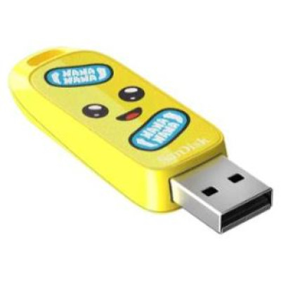 Sandisk USB 3.2,Ingot Type-A,130MB/s,Fortnite Peely Edition,4x6 Box with Window,Global