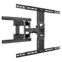 Electriclight TV stiprinājums pie sienas 45-75 collas, līdz 45 kg, melns - NB P 6