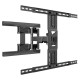 Electriclight TV stiprinājums pie sienas 45-75 collas, līdz 45 kg, melns - NB P 6
