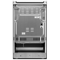 Electrolux 600.sērijas gāzes plīts ar elektrisko cepeškrāsni, melna, 50cm - LKK560010X