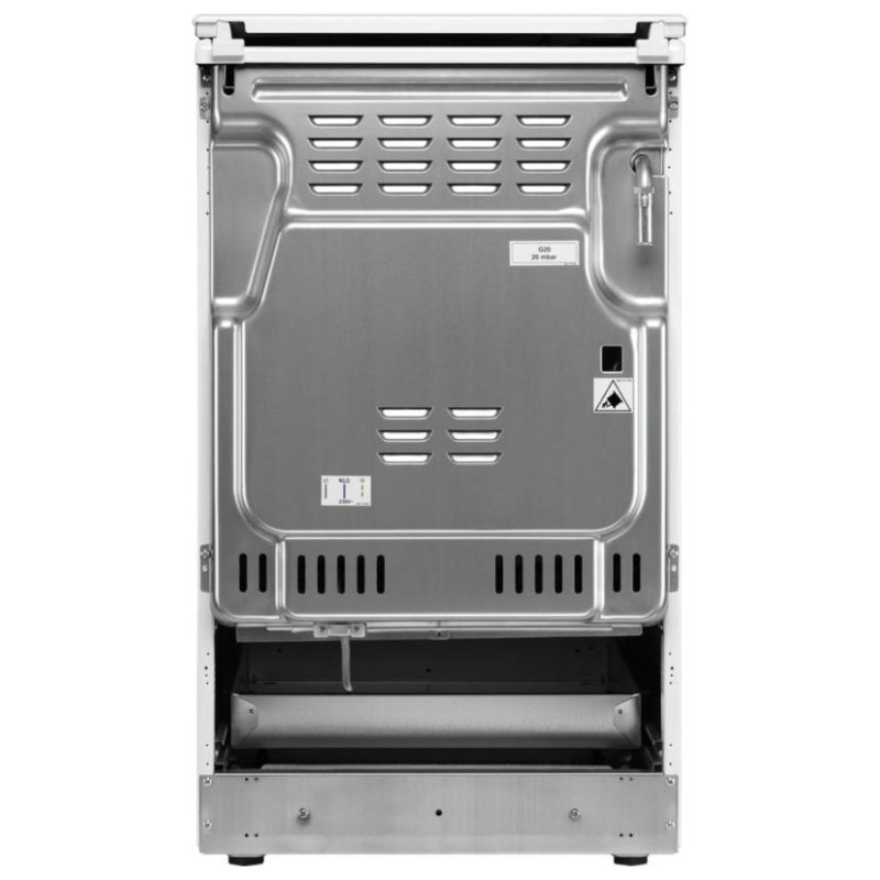 Electrolux gāzes plīts ar elektrisko cepe&scaron;krāsni SteamBake, nerūso&scaron;a tērauda, 50cm - LKK560228X