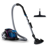 Philips PowerPro Compact bezmaisu putekļsūcējs, 650 W (violets) - FC9333/09