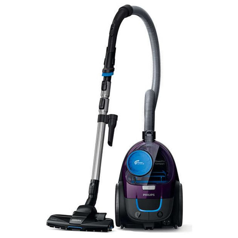 Philips Vacuum Cleaner|PHILIPS|Canister/Bagless|750 Watts|Capacity 1.5 l|Noise 76 dB|Purple|Weight 4.5 kg|FC9333/09