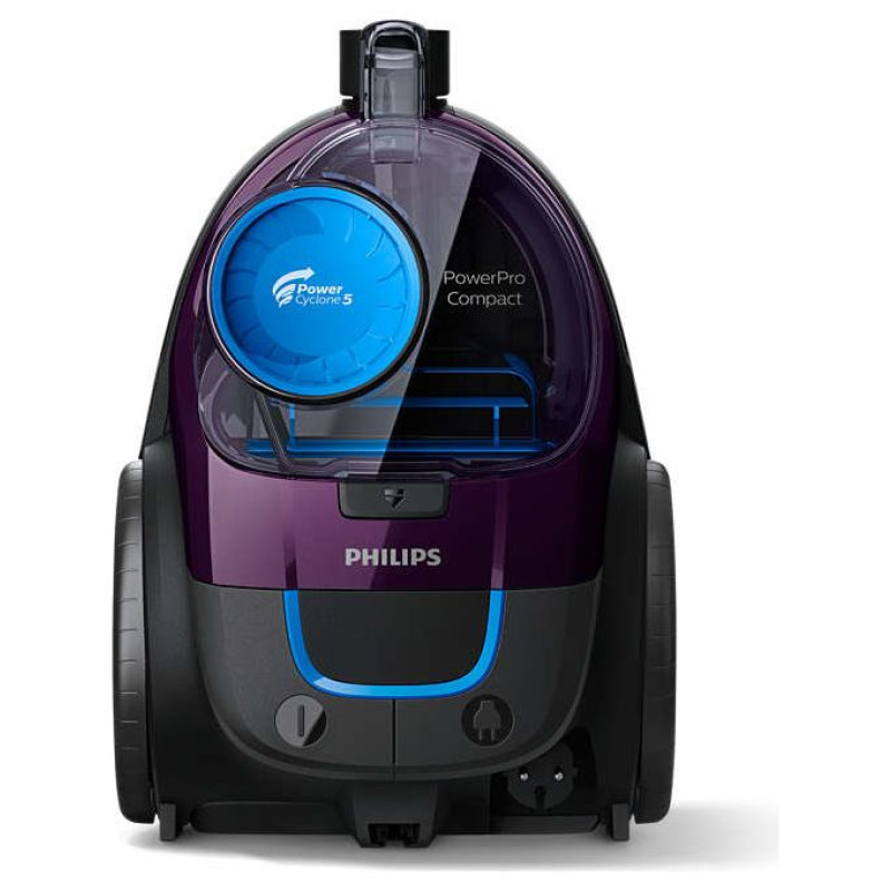 Philips Vacuum Cleaner|PHILIPS|Canister/Bagless|750 Watts|Capacity 1.5 l|Noise 76 dB|Purple|Weight 4.5 kg|FC9333/09