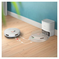 Philips HomeRun 2000. sērijas Putekļsūcējs robots ar mazgāšanas funkciju, balts - XU2100/20