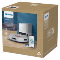 Philips HomeRun 2000. sērijas Putekļsūcējs robots ar mazgāšanas funkciju, balts - XU2100/20