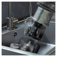 Philips Flip&Juice blenderis, 1500W, melna un metāliska - HR3770/10