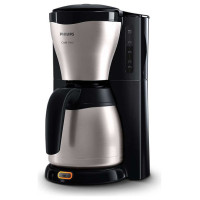 Philips Kafijas automāts ThermInox (termotrauks), 1000W (melns ar pelēku) - HD7546/20