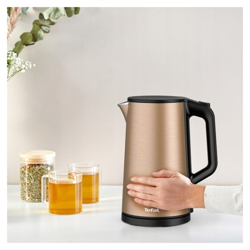 Tefal tējkanna Double Layer, 1.5 L, zelta - KI583C