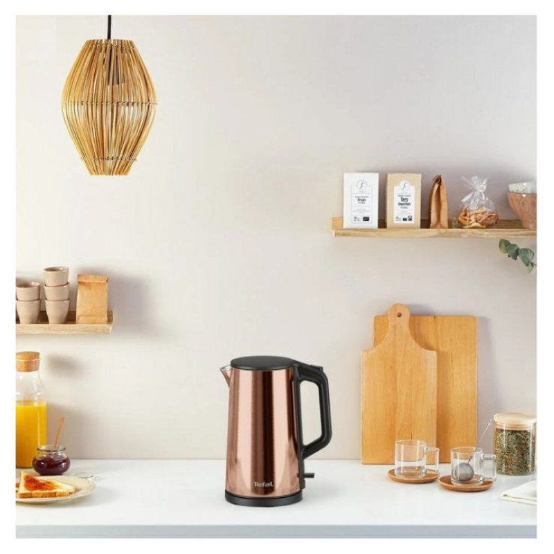 Tefal tējkanna Double Layer, 1.5 L, zelta - KI583C