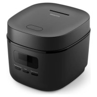 Philips 3000. sērijas Mini rīsu vārāmais katls, melns - HD3080/80