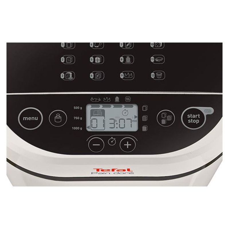 Tefal maizes cep&scaron;anas ierīce Pain Dore,650W, balta - PF210138