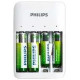 Philips bateriju lādēšanas ierīce - SCB4013NB/00