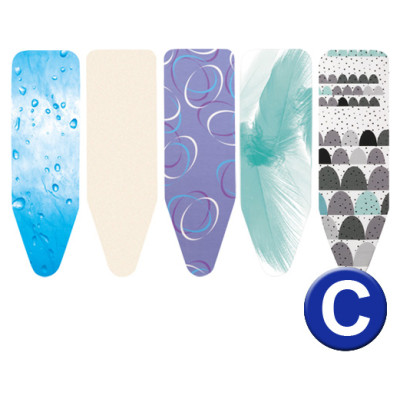 Brabantia gludināmā dēļa pārvalks, 124x45 cm, Neutral (C) 2mm - 191527