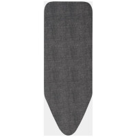 Brabantia gludināmā dēļa pārvalks, 124x45 cm, Denim Black (C) 4mm+ 4mm filcis - 131103