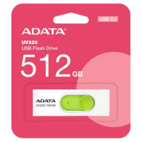 Adata MEMORY DRIVE FLASH USB3 512GB/WHITE AUV320-512G-RWHGN ADATA