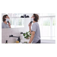 Philips Shaver Prestige series 9000 Elektriskais skuveklis mitrai un sausai skūšanai, melns - SP9872/15