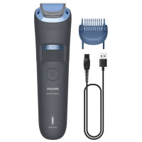 Philips series 3000 bārdas trimmeris, pelēks ar zilu - BT3617/15
