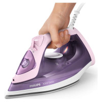 Philips 3000 sērijas Tvaika gludeklis, 2200W, violets ar rozā - DST3020/30