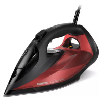 Philips 7000  sērijas Tvaika gludeklis, melna/sarkana - DST7022/40