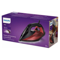 Philips 7000  sērijas Tvaika gludeklis, melna/sarkana - DST7022/40