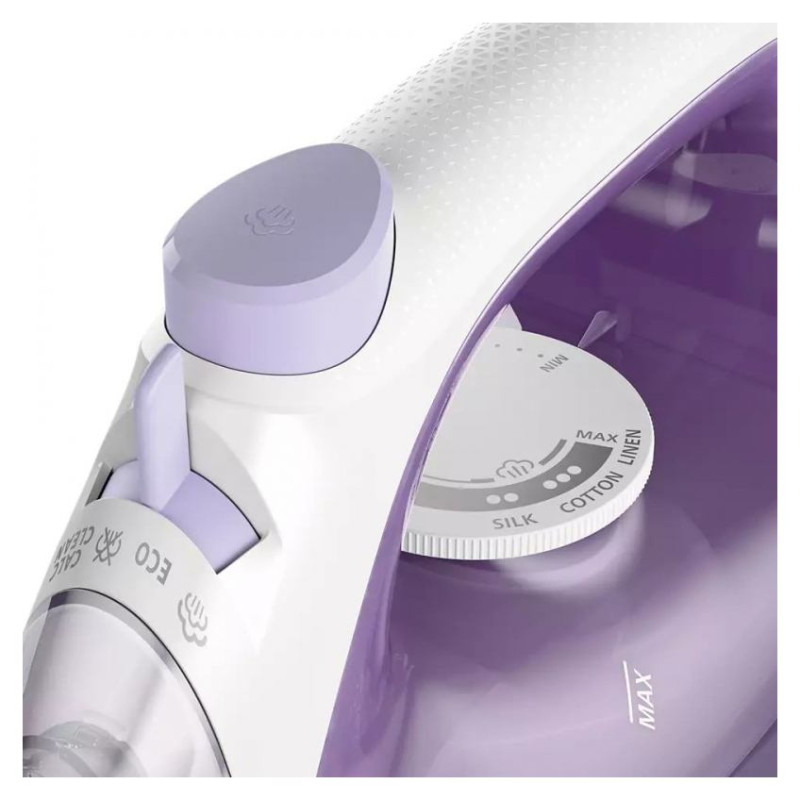 Philips 1000 sērijas Tvaika gludeklis, 1800W, violets - DST1020/30