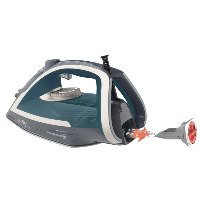 Tefal Ultragliss Plus gludeklis, 2800W, zils/pelēks - FV6842E0