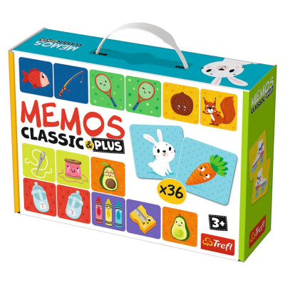 Trefl Memo Classic Plus Loģika
