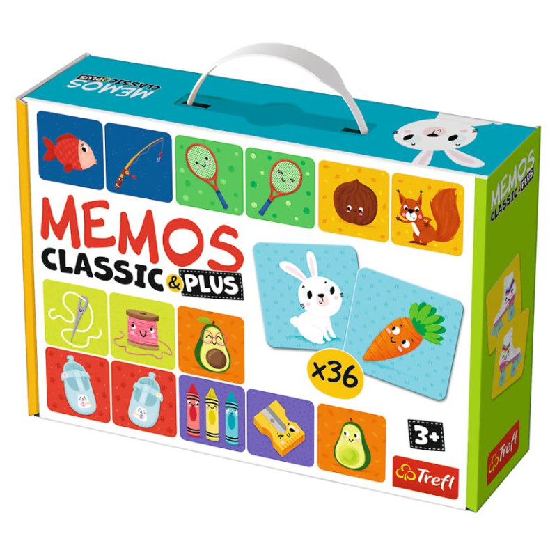 Trefl Memo Classic Plus Loģika