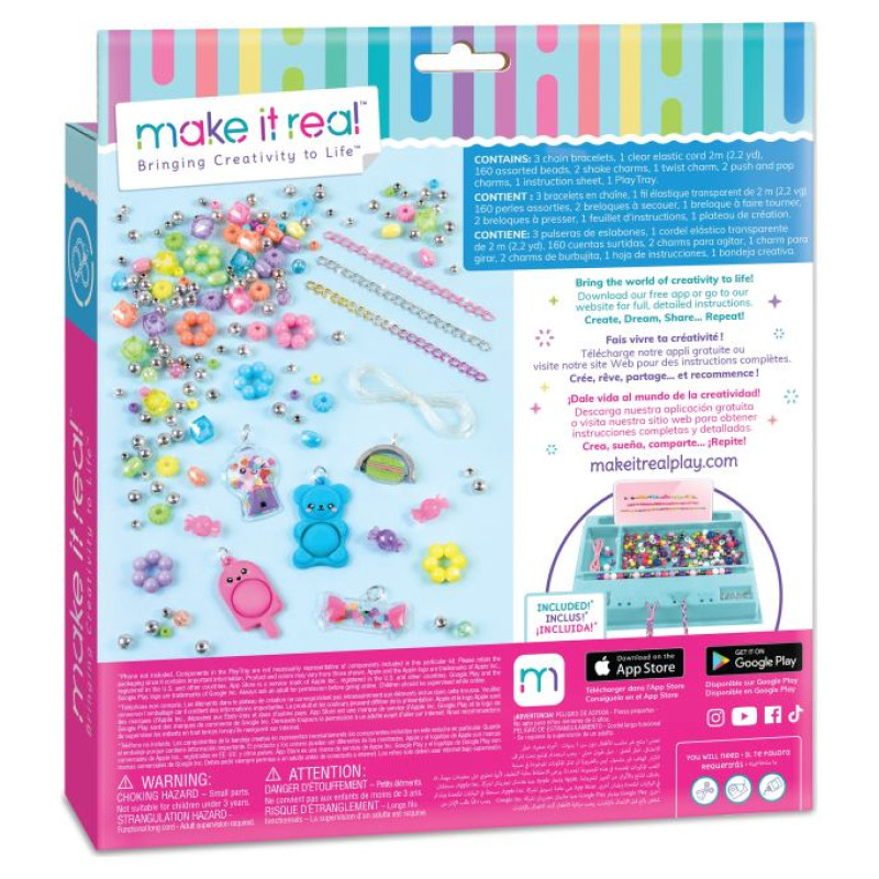 Make It Real Pop! Shake! Twist! Rokassprādžu izgatavo&scaron;anas komplekts