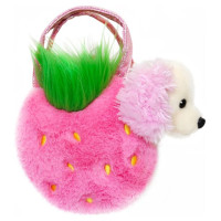 Fancy Pals AURORA Fancy Pals Mīkstā rotaļlieta Strawberry poodle in a bag, 20 cm
