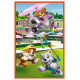 Trefl PAW PATROL Pužļu komplekts Suņu banda, 3x80 gab.