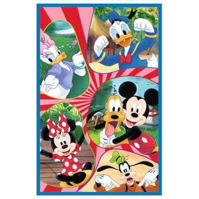 Trefl DISNEY MICKEY MOUSE Pužļu komplekts Mickey Mouse komanda, 3x80 gab.