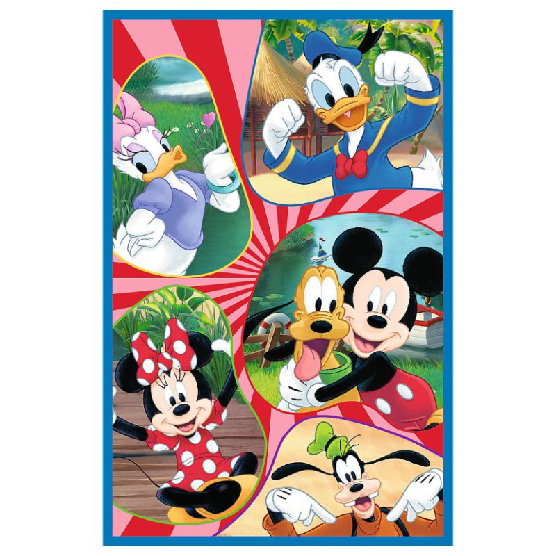 Trefl DISNEY MICKEY MOUSE Pužļu komplekts Mickey Mouse komanda, 3x80 gab.