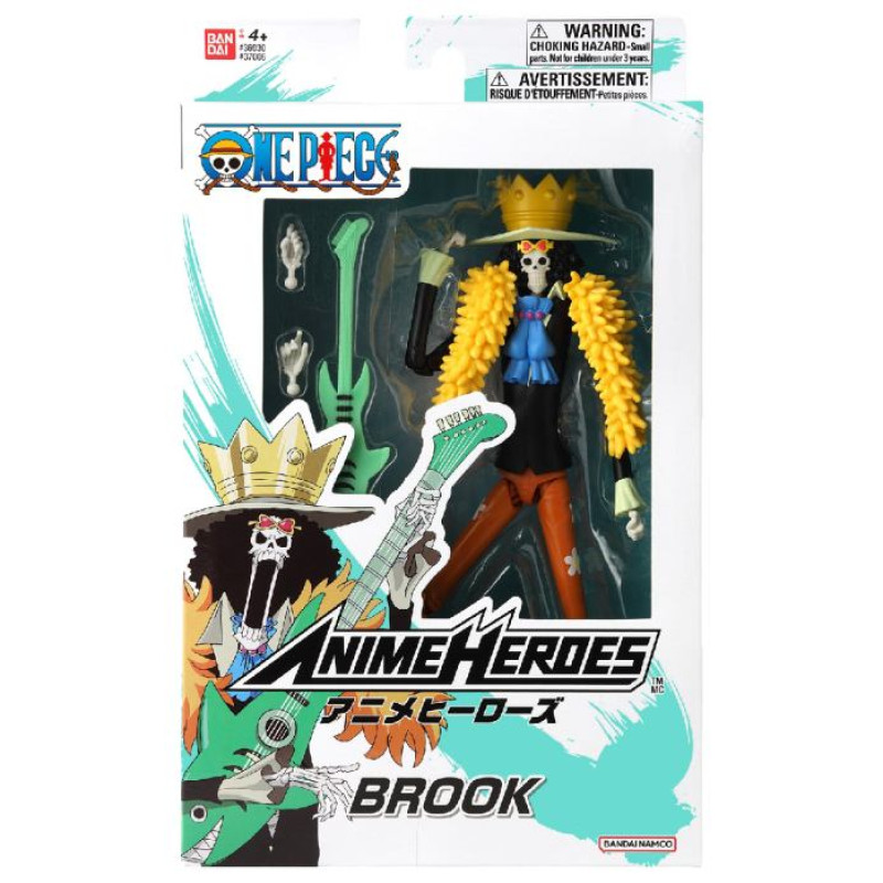 Anime Heroes One Piece figūriņa ar aksesuāriem, 16 cm - Brook